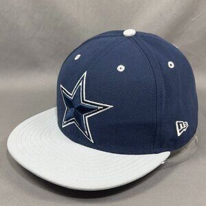 New Era Dallas Cowboys NFL Fitted 7 3/8 Hat Cap Blue 5950 Football Athletic Mens